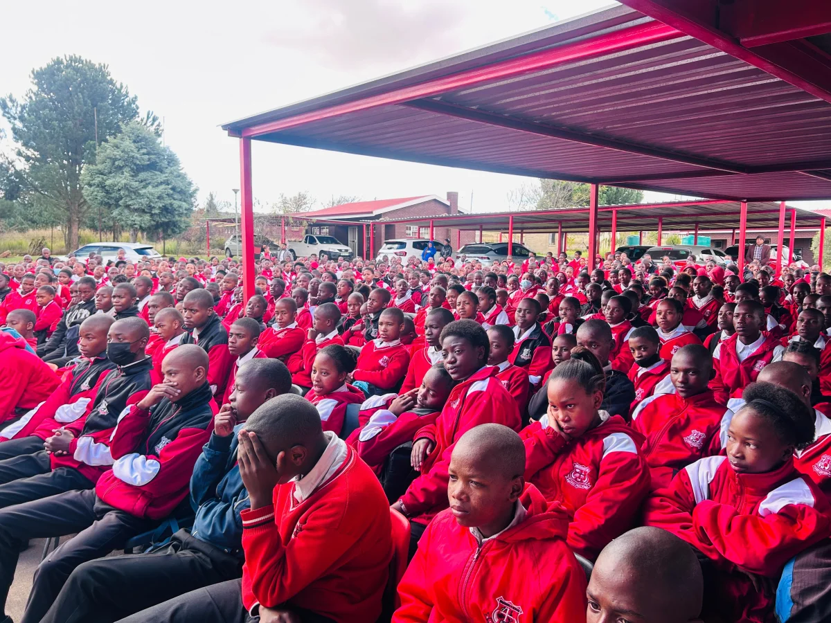 Community outreach in Witsieshoek